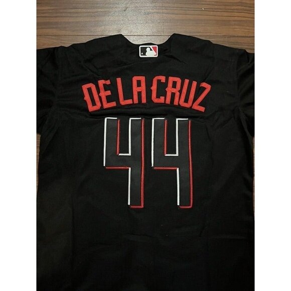 Elly De La Cruz Cincinnati Reds Stitched Jersey Adult L New - Picture 5 of 5